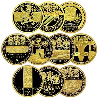 Kompletní sada KULTURNÍ PAMÁTKY, Proof - 3