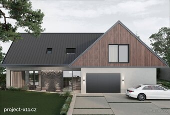 Pozemek 1617 m² se stavebním povolením a projektem od vítěze - 3