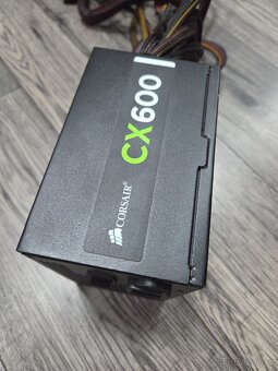 Zdroj Corsair cx600 - 3
