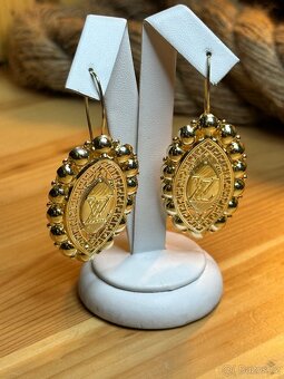 Zlaté náušnice 8,14g  - 3