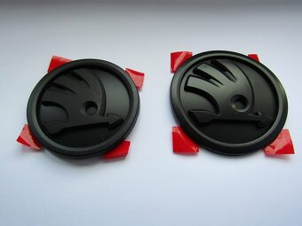 Znaky Škoda 90 nebo 80mm - barevné - 3