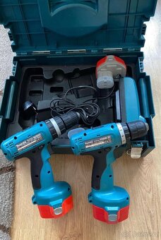 MAKITA NOVÝ 2 LEHKÍ VRTACÍ ŠROUBOVÁKY + baterie k tomu - 3