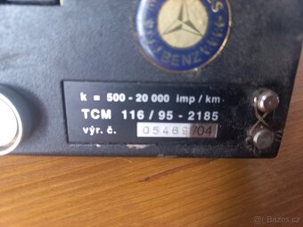 Starý taxametr TCM 116/95 - 3