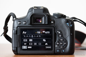 CANON 750D - iba 29 000 snímkov + krabica - 3