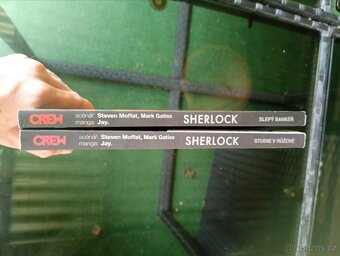 SHERLOCK komiksy: SLEPÝ BANKÉŘ, STUDIE V RŮŽOVÉ - 3