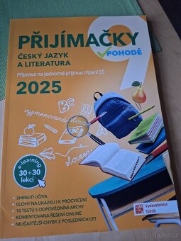 Přijímačky na SŠ,matematika a český jazyk - 3