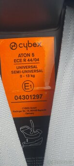 Autosedačka Cybex Aton 5 vč základny - 3