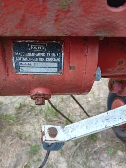 Obraceč sena Fahr - 3