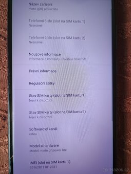 MOTOROLA g8 power line - 3