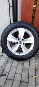 Alu kola 5x112 r16 orig.škoda - 3