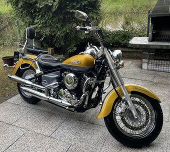 Yamaha DragStar 650 – 2002 -krásná klasika s nízkým nájezdem - 3