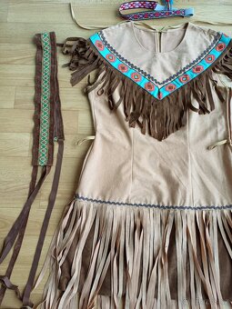 Nový karnevalový kostým INDIÁNKA vel.M/L - 3