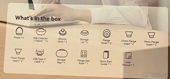 Momcozy M9 odsávačka - 3