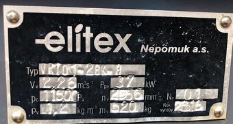 Průmyslový radiální ventilátor ELITEX. - 3