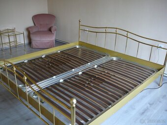 Mosazná manželská postel - 3