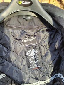 Dámská kožená moto bunda W-TEC Black Heart - 3