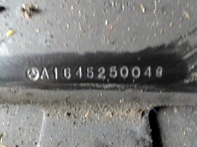 Mercedes GL/ML 164 kryt pod nárazník A1645250048 - 3