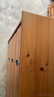 Ikea Leksvik komoda 4š masiv antik hemnes - 3