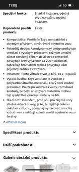 Nový Ventilační kryt ,kompatibilní s obytným přívěsem. - 3