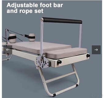 Skládací Pilates Reformer Machine domácí fitness vybavení - 3