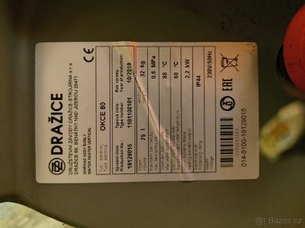 Dražice ohřívač vody 80 L - 3