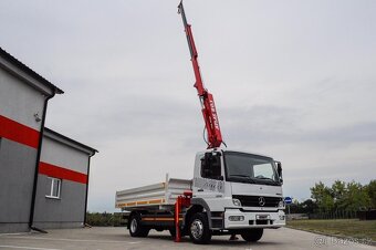 MERCEDES ATEGO 1218 TŘÍSTRANNÝ SKLÁPĚČ HYDRAULICKÁ RUKA EU4 - 3