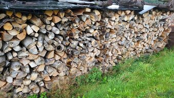 Topné  dříví SMRK 1m délka štípané - 3