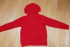 Červená mikina zn. Benetton vel. 110 cm (XS) - 3