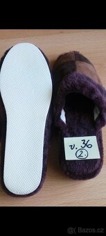 Retro pantofle na chození "po dvorku" - 3