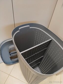 Koš na prádlo, nový, 46x34x64, 61 litrů - 3