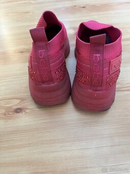 Dámské růžové boty Bebe - 3