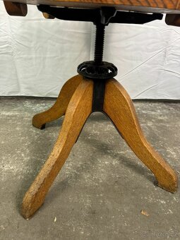 Masivní otáčecí židle (137006) - 3