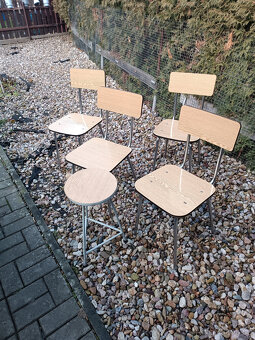 Retro kuchňský stůl + 4ks židle - 3