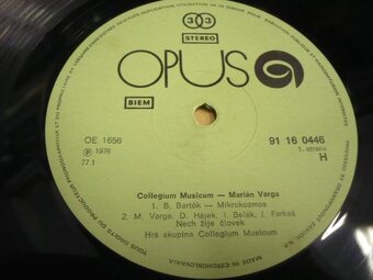 Marián Varga & Collegium Musicum   (LP) - 3