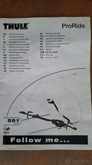 Střešní nosič kol Thule ProRide 591 - 3