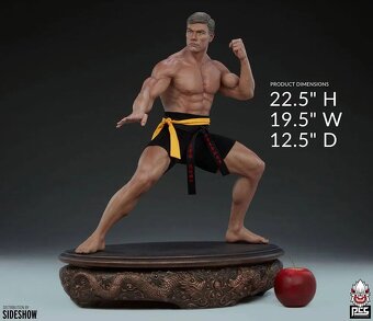 Socha Jean-Claude Van Damme jako Frank Dux z Krvavého sportu - 3