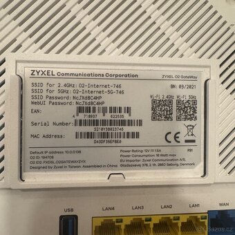 Modem - ZYXEL O2 GateWay - 3