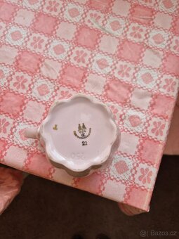 Růžový porcelán - různé předměty - 3