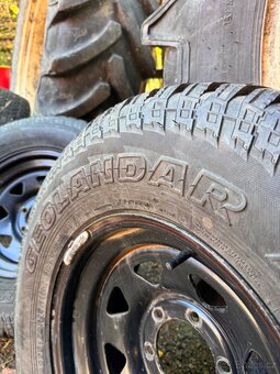Prodam pneumatiky s diskama 255/70 r16 6x139.7 - 3