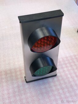 Nerezový LED semafor - 3