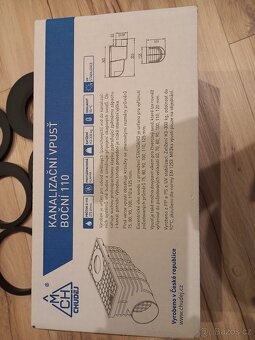 Kanalizační vpusť KV 110 boční, Chuděj - 3