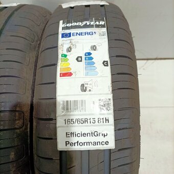 15" PNEU – 165/65/R15 – LETNÍ - GOODYEAR - 100% vzorek - 3