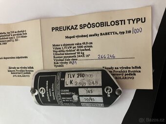 babeta 210 štítek s kartičkou - 3