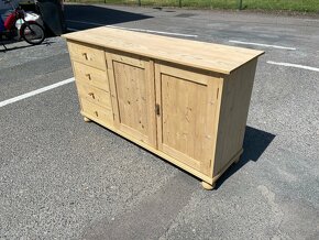 Starožitná komoda,příborník,spodek,kuchyně - 3
