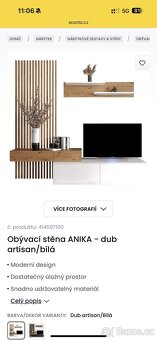 Obývací stěna + stůl - 3