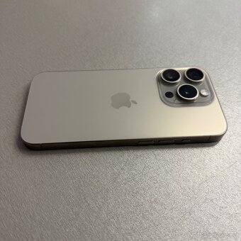 iPhone 15 Pro 256GB natural titan, top stav, záruka - 3