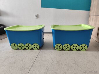 Plastové dětské úložné boxy - 3