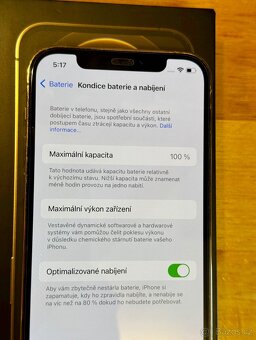 iPhone 12 Pro Gold BATERIE 100% TOP - 3