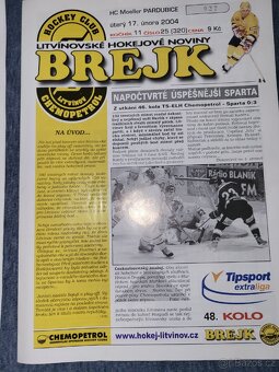 Hokej HC LITVÍNOV PROGRAMY - 3