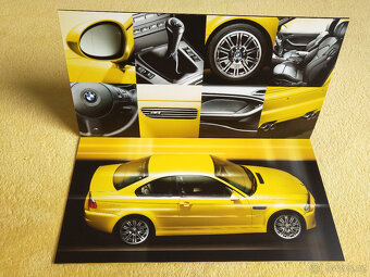 Prospekt BMW M3 E46 (2000), 12 stran, D motor 3,2 R6 252 kW - 3